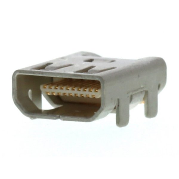 Molex 0.4mm Micro HDMI Rec T&R 0.76AuLF 19Ckt 46765-1001